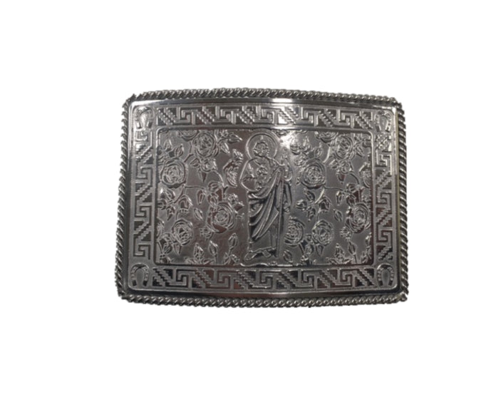 Iron Horse Rectangle Saint Buckle 1148