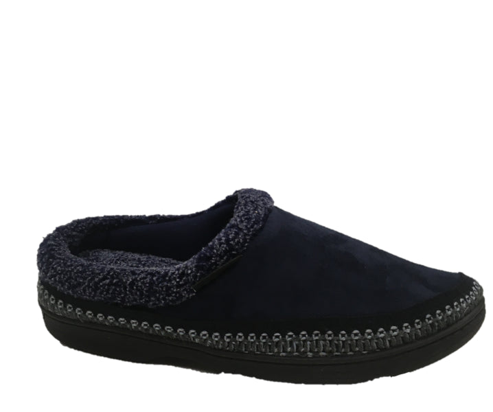 Isotoner Navy Blue Mens Slipper 92169NVY