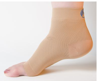 JS-6 Black Compression Foot Sleeve