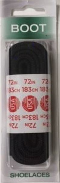 Justin Boots Black 72 inch Laces 10487