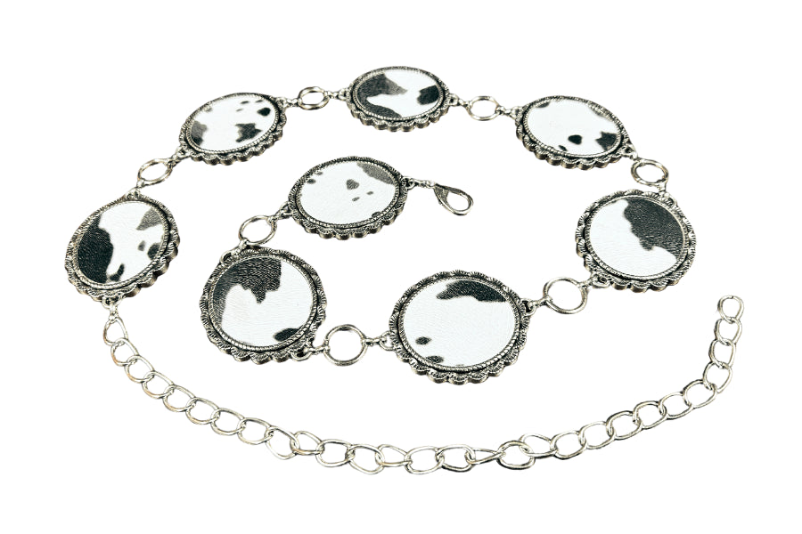 Kamberly Silver Women's Belt 16017-SILVER