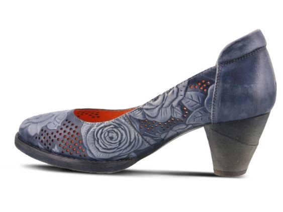 L'Artiste Navy Rositta Womens Pump