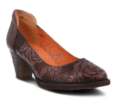 L'Artiste Plum Rositta Womens Pump