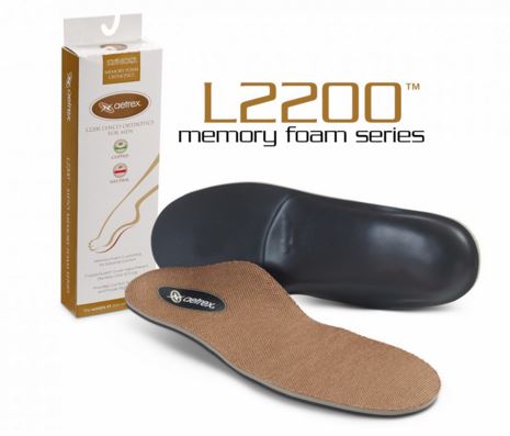 L2200 Men's Memory Foam Orthotics