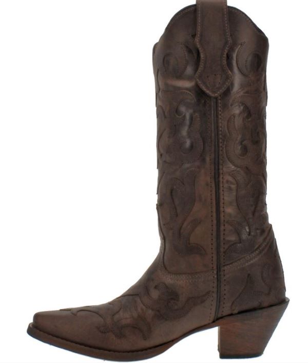 Laredo Colbie Chocolate Womens Boots 52344