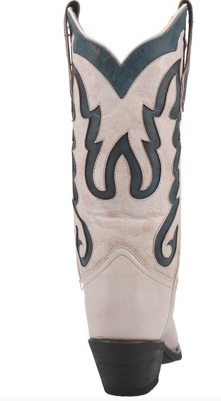 Laredo Off White Keyla Womens Boots LA1049