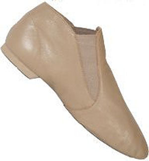 Leather Elastic Gore Vents Kids Jazz Boots