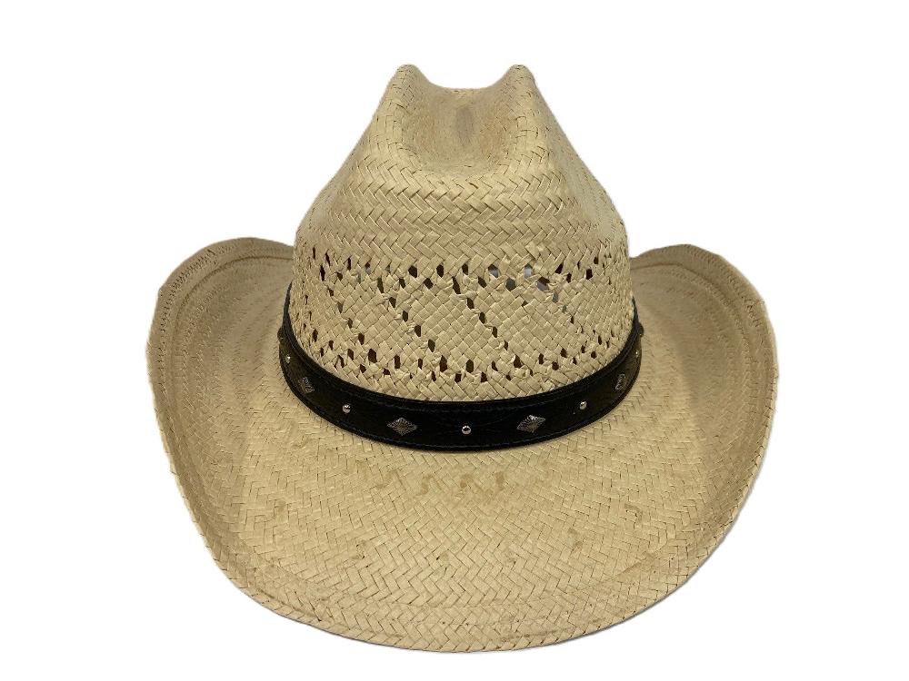 Lebo's Natural Boy's Straw Westen Hat ZA225