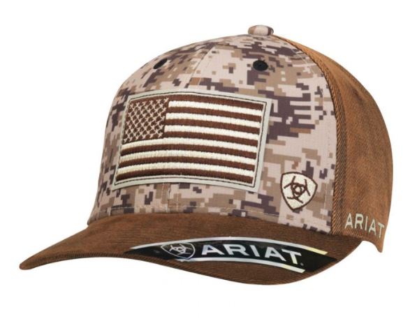 M&F Ariat Digital Camo Ball Cap 15094156