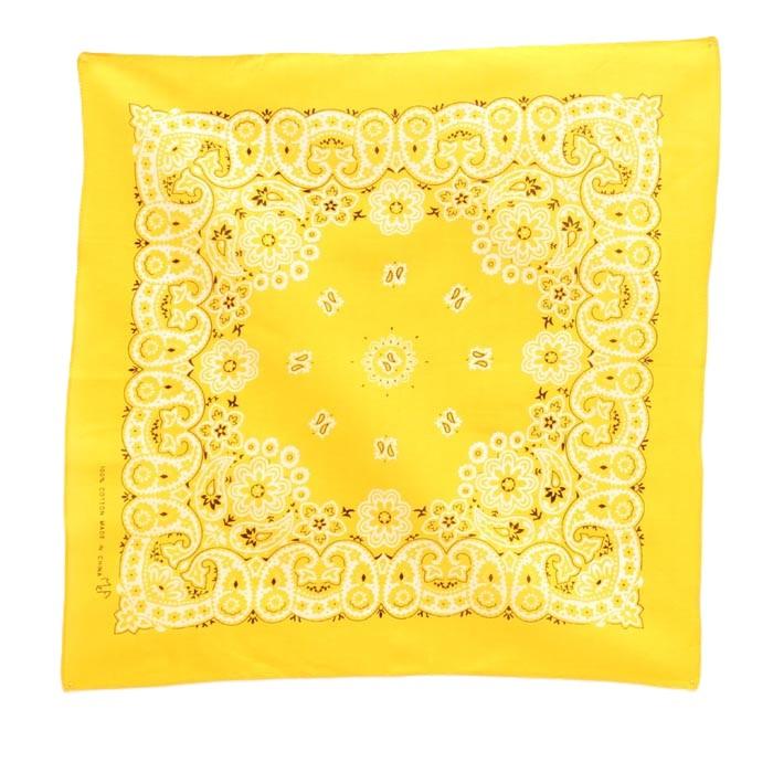 M & F Western Dark Yellow Bandana 10010-21