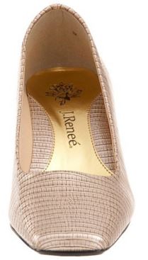MARY Taupe J. Renee Women's Dress Pump