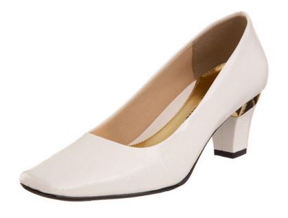 MARY White J. Renee Women's Dress Pump