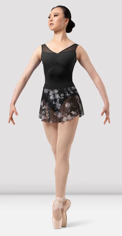 Mirella Chevron Pull On Skirt Ladies MS162