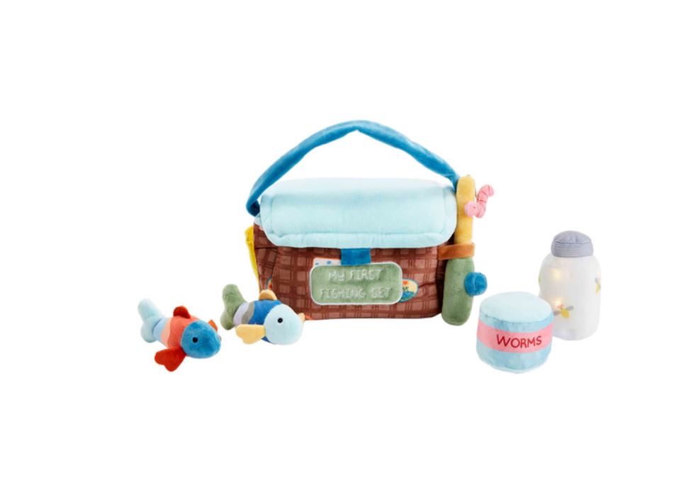 Mud Pie Fishing Plush Play Set 12110349