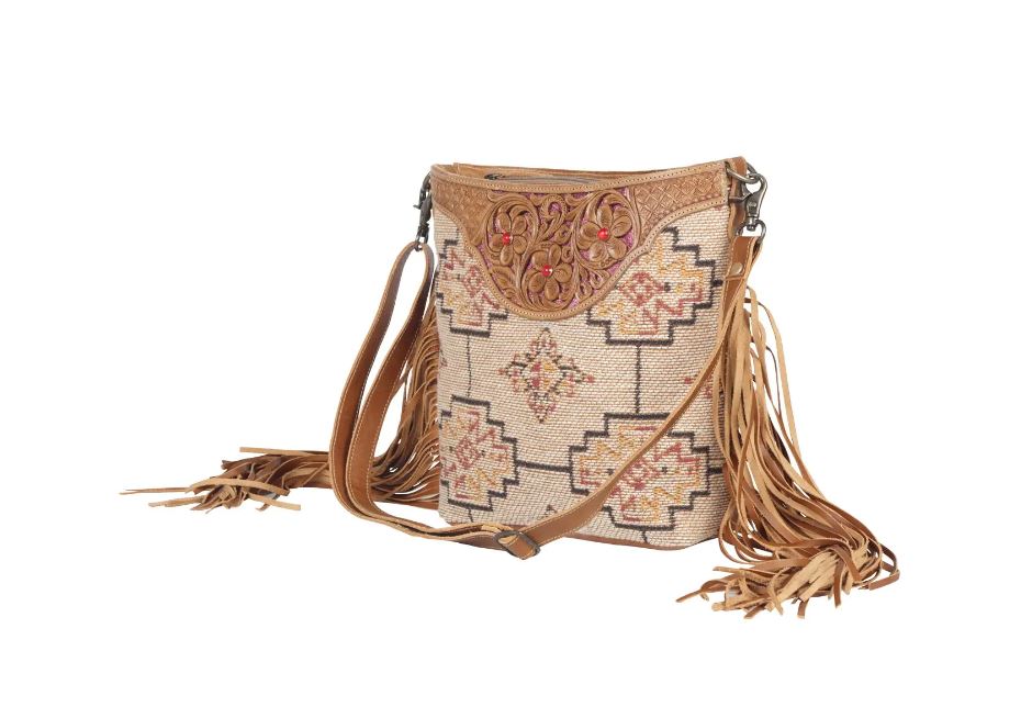 Myra Bag Accelerate Hand-Tooled Bag S-4376