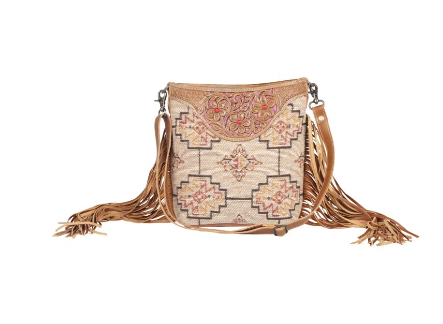 Myra Bag Accelerate Hand-Tooled Bag S-4376