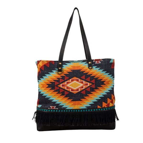 Myra Bag Ancestral Sun Tote Bag S-7299