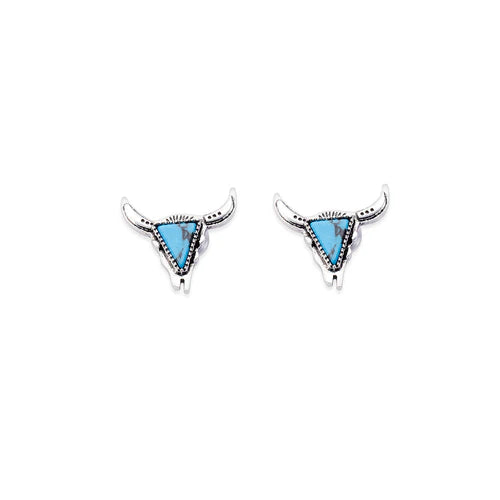 Myra Bag Blue Sky Herd Earrings S-11466