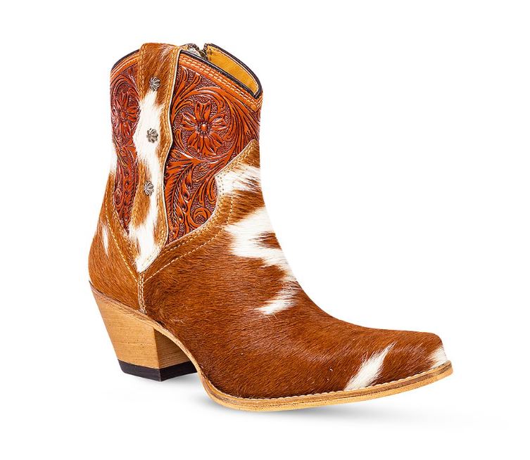 Myra Bag Callie Hair-On Hide Boots S-9683