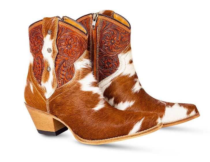 Myra Bag Callie Hair-On Hide Boots S-9683