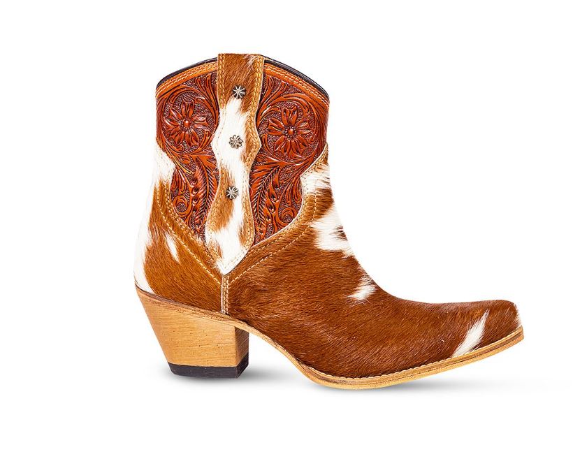 Myra Bag Callie Hair-On Hide Boots S-9683