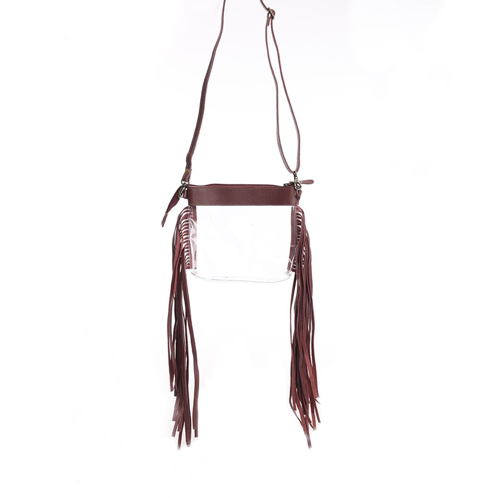 Myra Bag Chocolate Azura Clear Bag S-9553