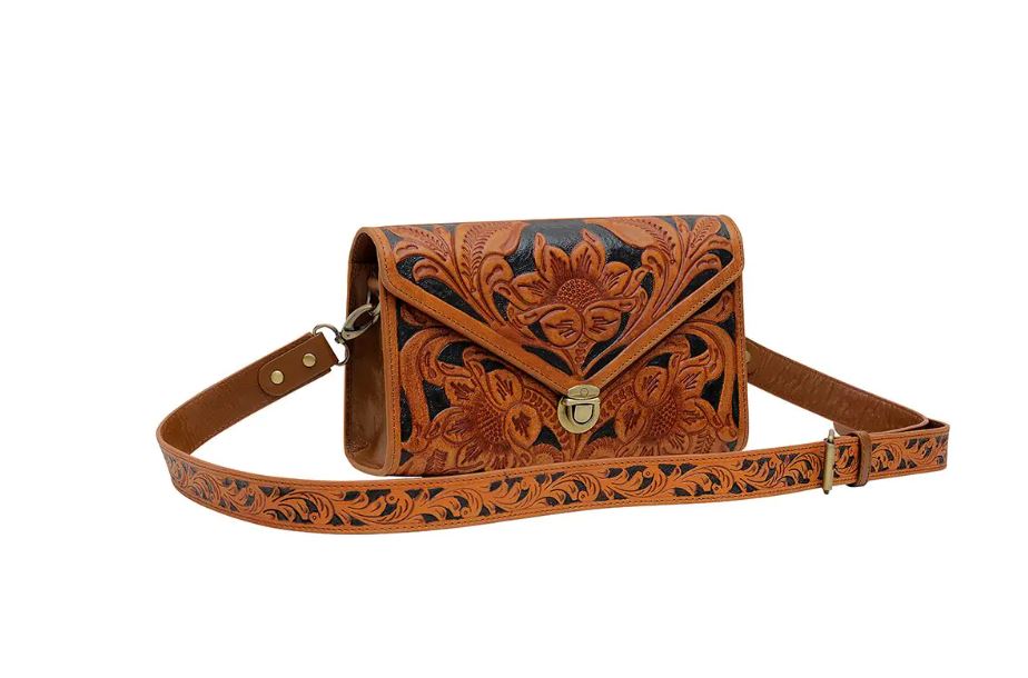 Myra Bag Circe Hand-Tooled Bag S-6611