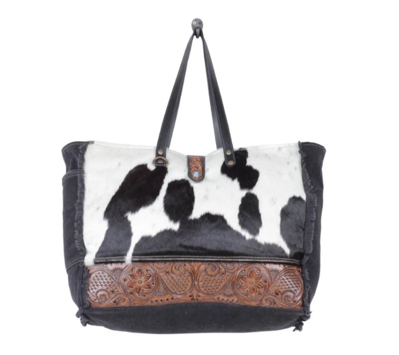 Myra Bag Comely Hand Tooled Bag S-5281