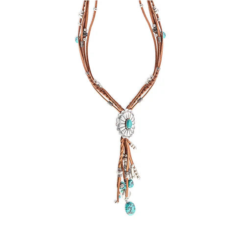 Myra Bag Concho Charms Necklace S-11499