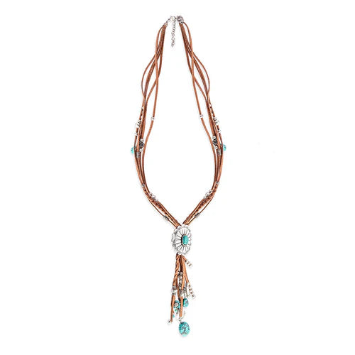Myra Bag Concho Charms Necklace S-11499