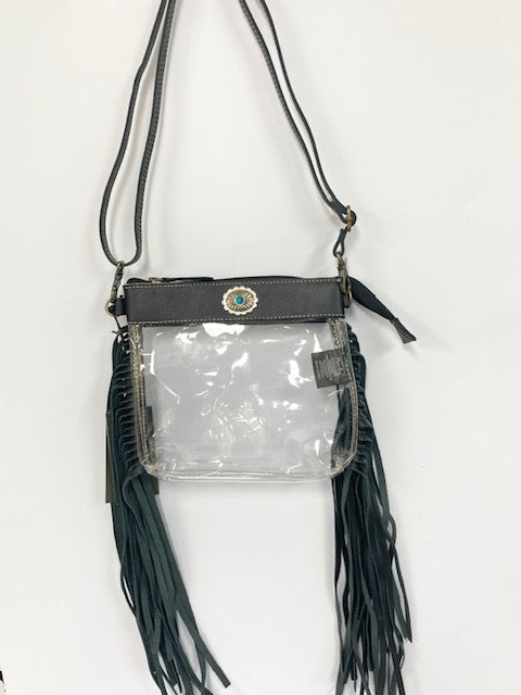 Myra Bag Ebony Azura Clear Bag S-9557