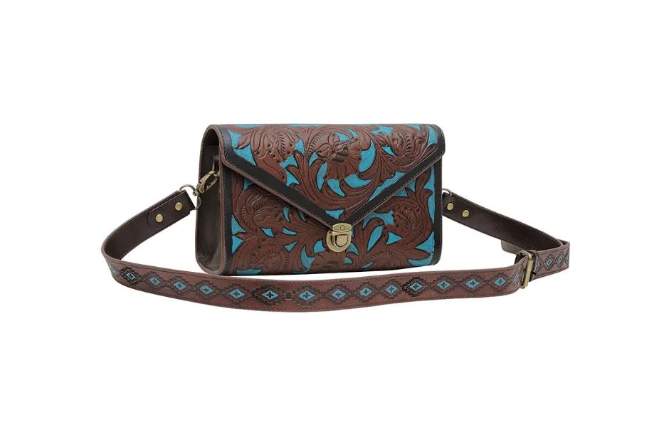 Myra Bag Fana Hand-Tooled Bag S-6613