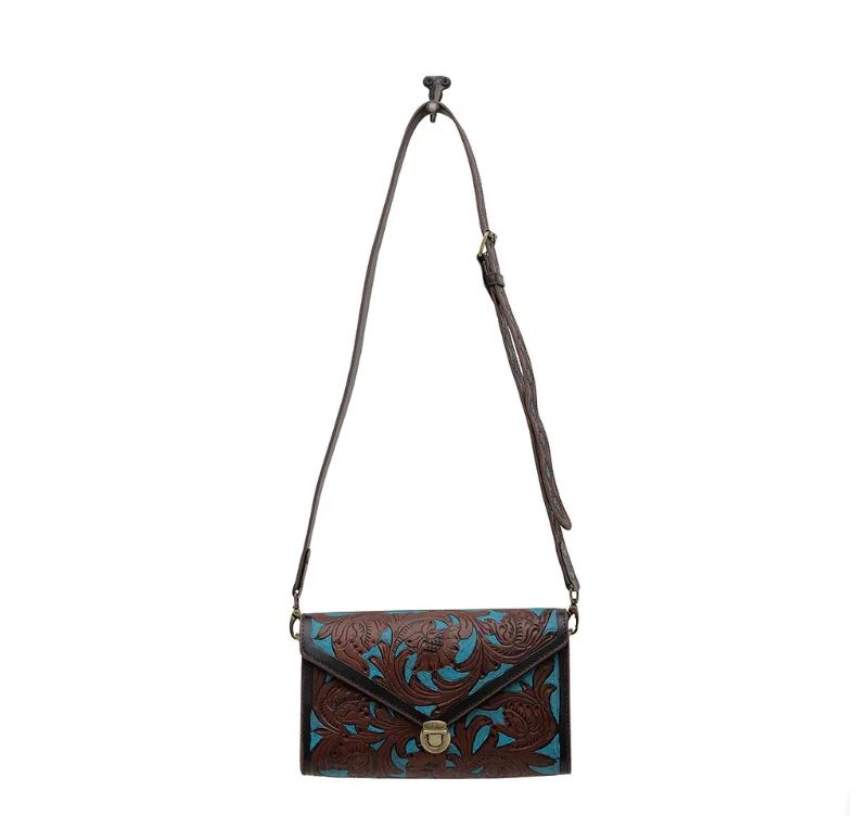 Myra Bag Fana Hand-Tooled Bag S-6613