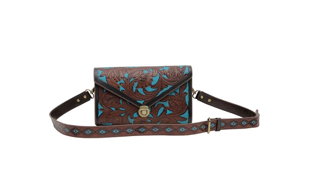 Myra Bag Fana Hand-Tooled Bag S-6613