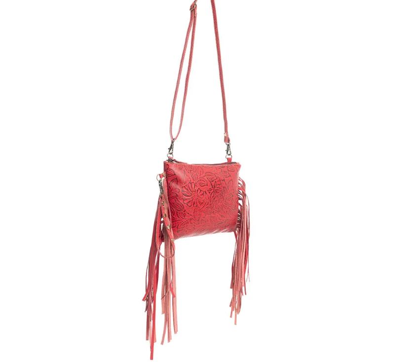 Myra Bag Fennington Red Leather Bag S-9561