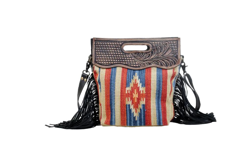 Myra Bag Impactful Hand-Tooled Bag S-3055