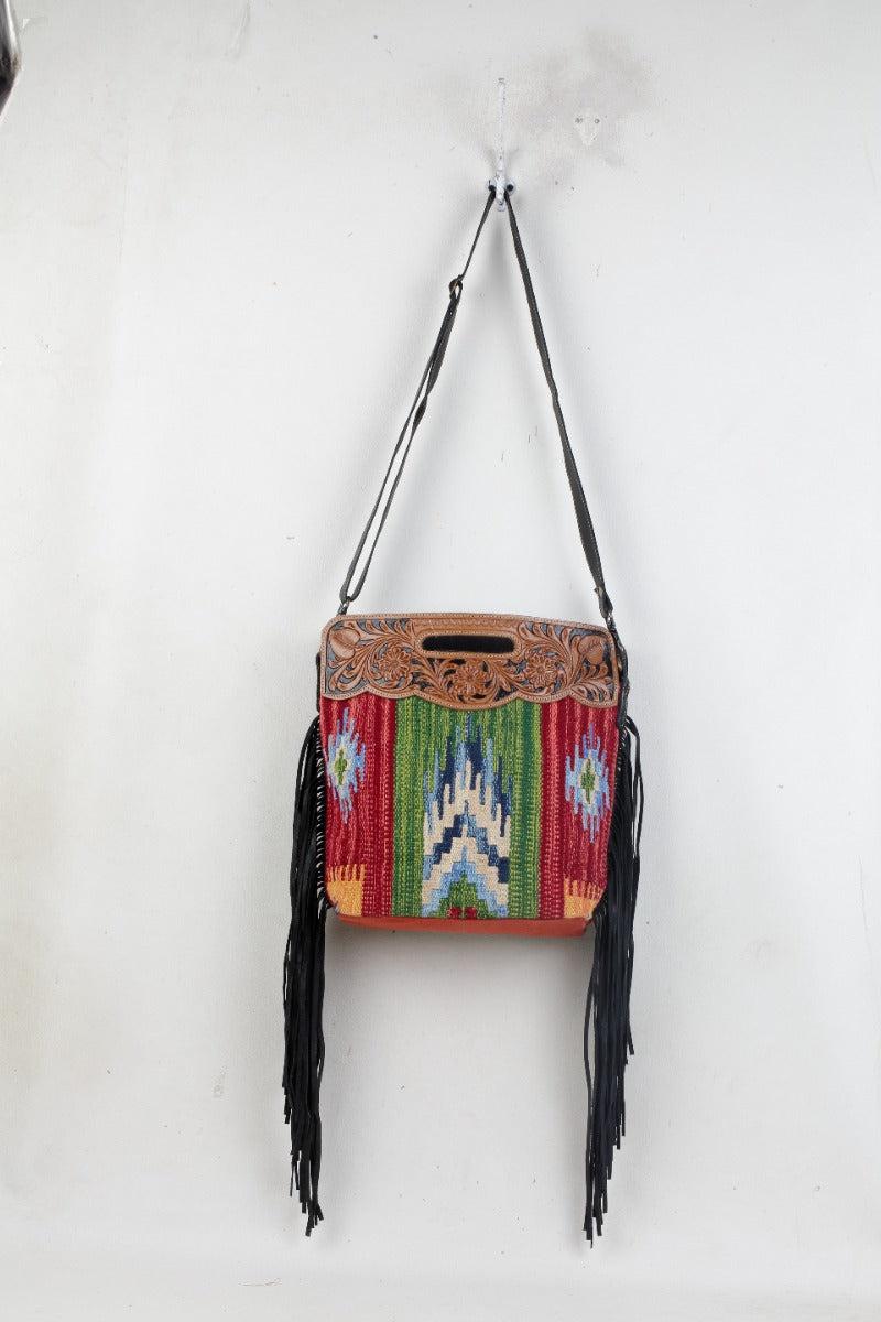 Myra Bag Jardin Hand-Tooled Bag S-3057