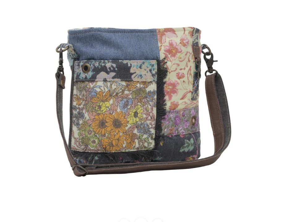 Myra Bag Le Fleur Blu Shoulder Bag S-6396
