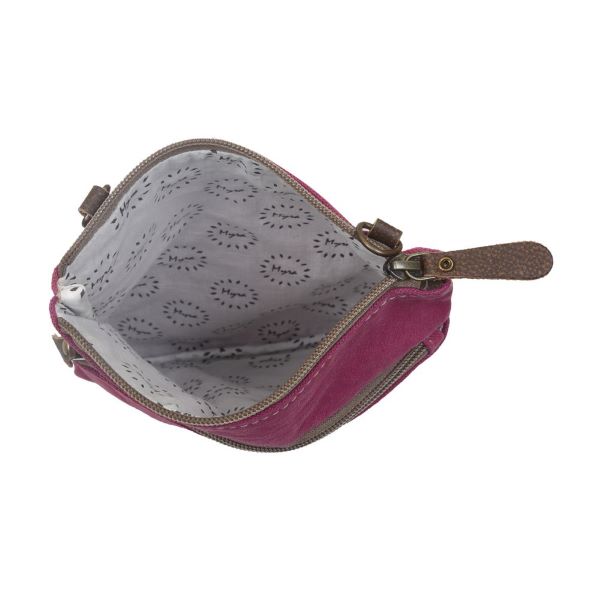 Myra Bag Pink Canvas Crossbody Bag S-2874