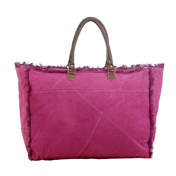 Myra Bag Popping Pink Weekender Bag S-2805