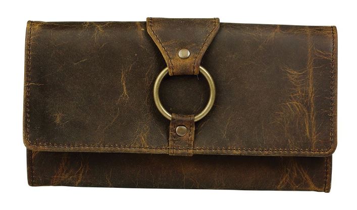 Myra Bag Ring Leather Wallet S-3131