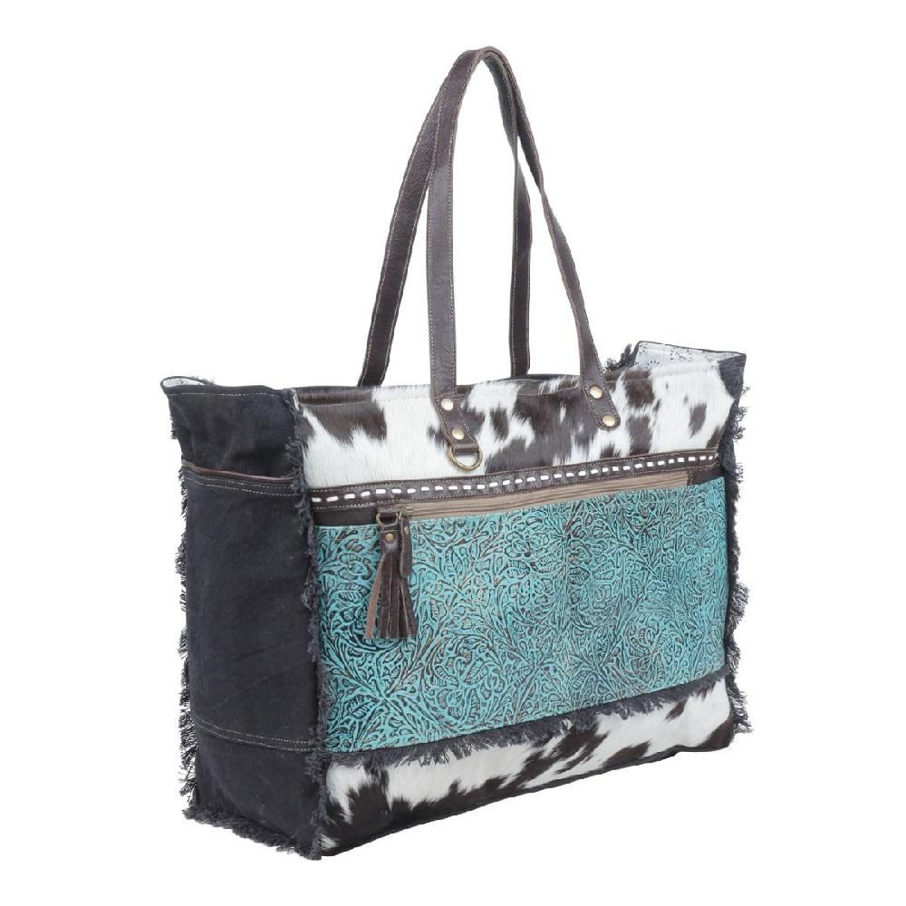 Myra Bag Sea Grass Weekender Bag S-4739