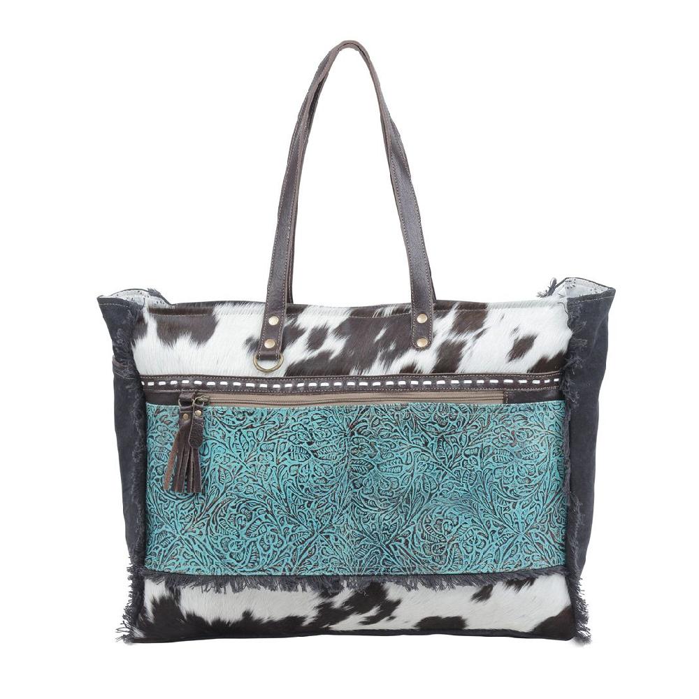 Myra Bag Sea Grass Weekender Bag S-4739