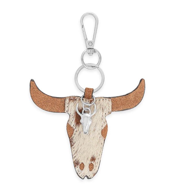 Myra Bag Steerhead Ranch Key Fob S-11070