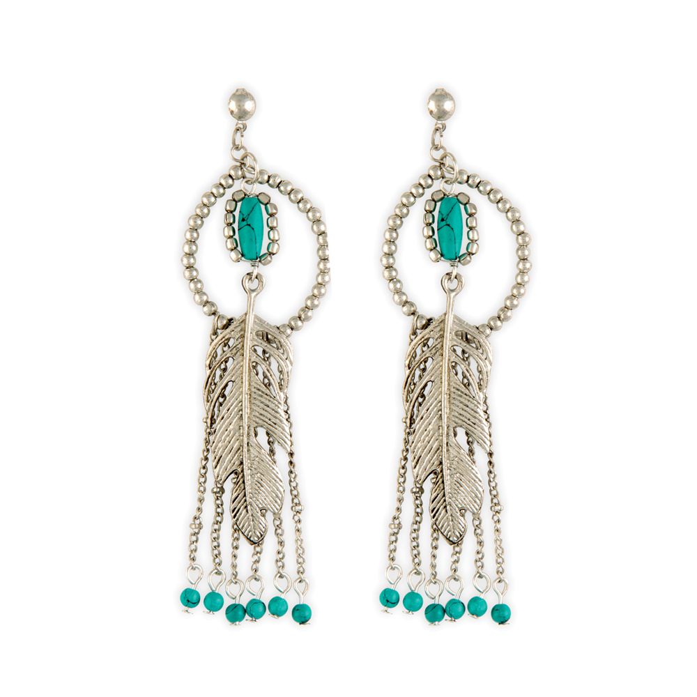 Myra Bag Wonderment Silver Earrings S-7641