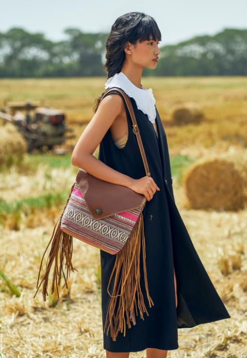 Myra Bags Vibrant Laces Shoulder Bag S-3834