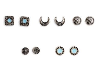 Myra Western Stud Earring 5 pk Set S-5938