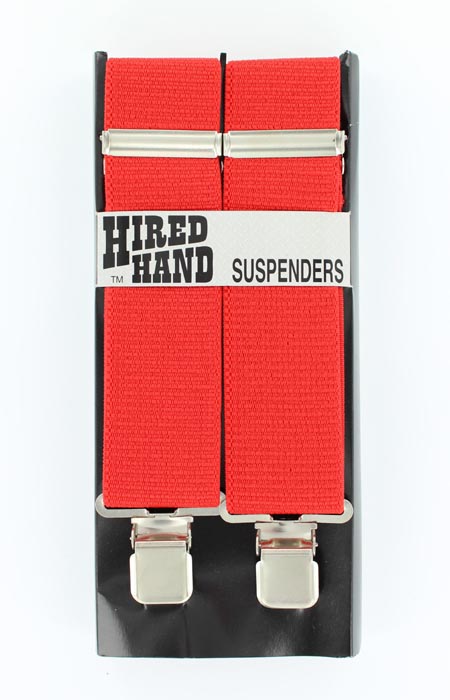 N85100-04 Red Gallus Suspenders