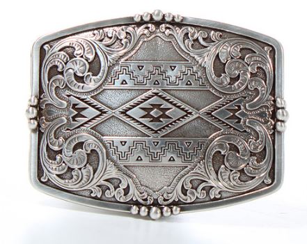 Nocoma Rectangle Aztec Buckle 37019