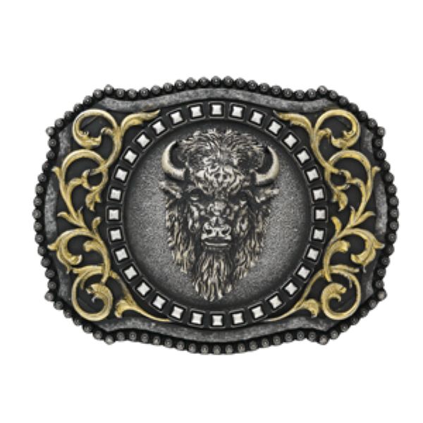 Nocona Buffalo Head Mens Buckle 37010